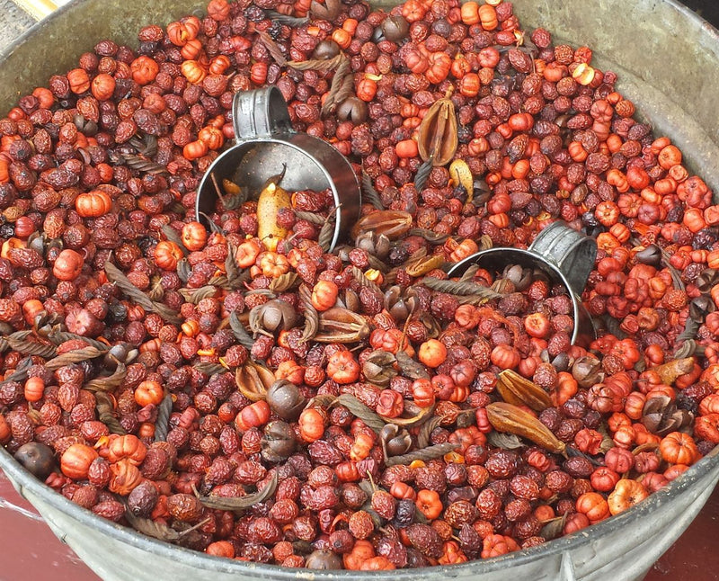 Herbal Star Candles  Autumn Splendor Bowl Filler