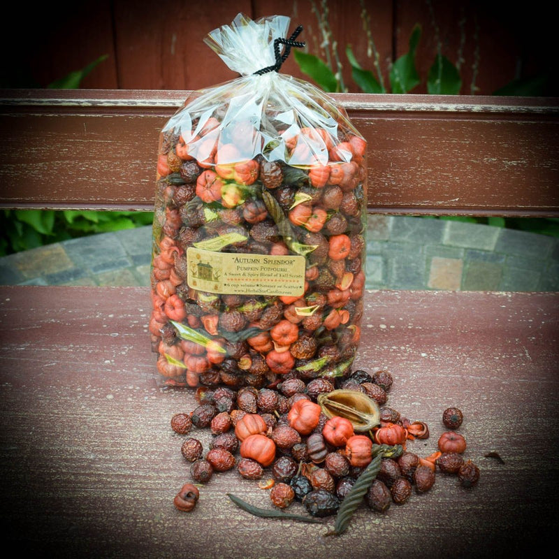 Herbal Star Candles  Autumn Splendor Bowl Filler