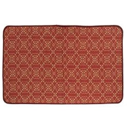 Red & Tan Oakford Glen Floor Mat
