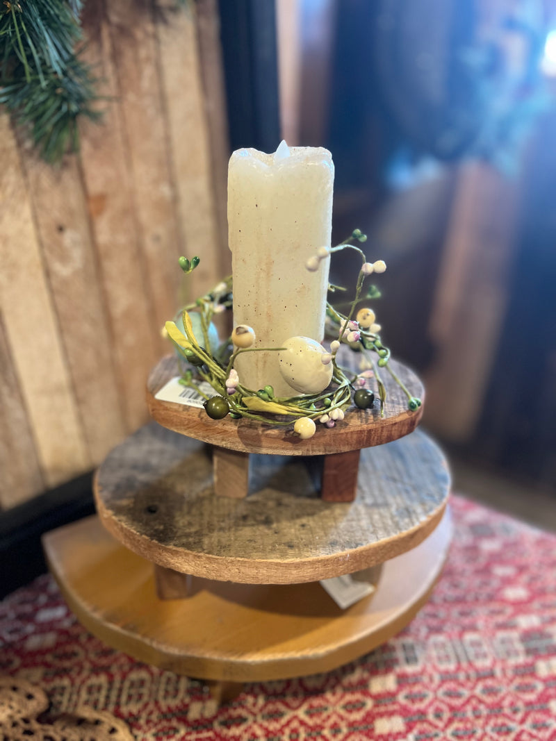 5" Slim Ivory Luminara Flameless Timer Candle