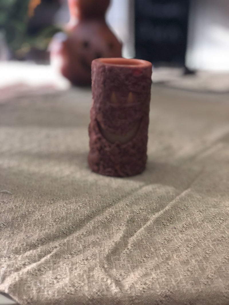 Jack O' Lantern Votive Pillar