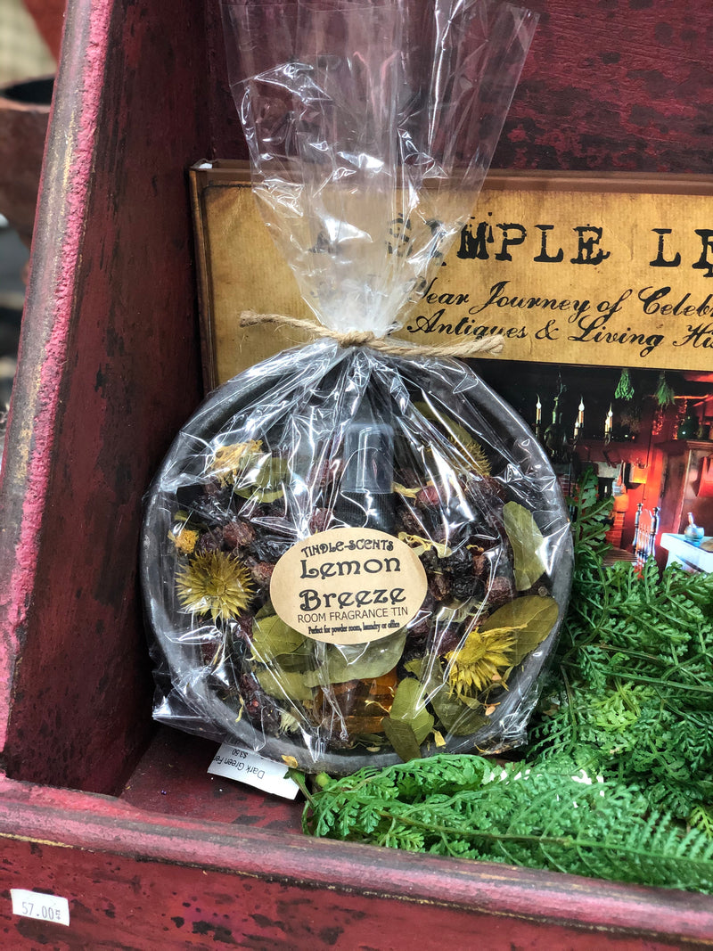 The Candlesmiths' Room Fragrance Tin “Tindles”